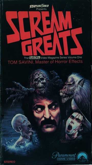 Scream Greats, Vol.1: Tom Savini, Master of Horror Effects Poster