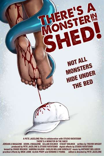 There's A Monster In The Shed Poster