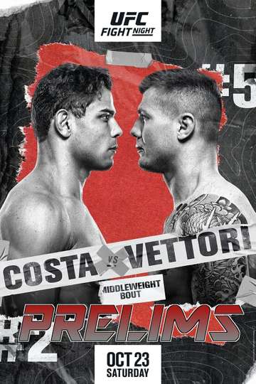 UFC Fight Night 196: Costa vs. Vettori - Prelims Poster