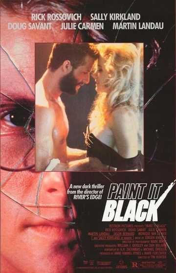 Paint It Black Poster