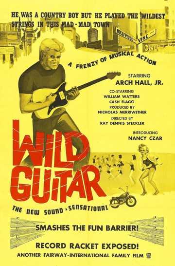 Wild Guitar Poster