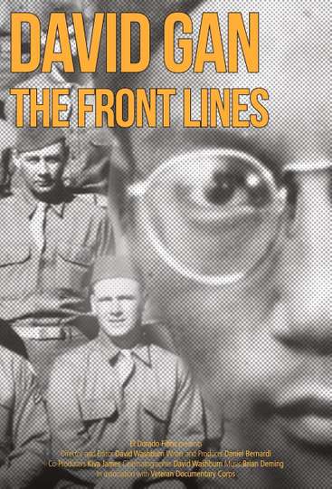 David Gan the Front Lines Poster
