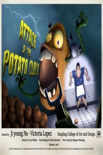 Attack of the Potato Clock Poster
