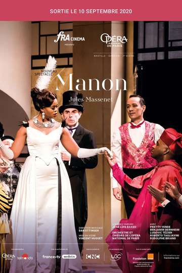 Manon Opéra National de Paris Poster