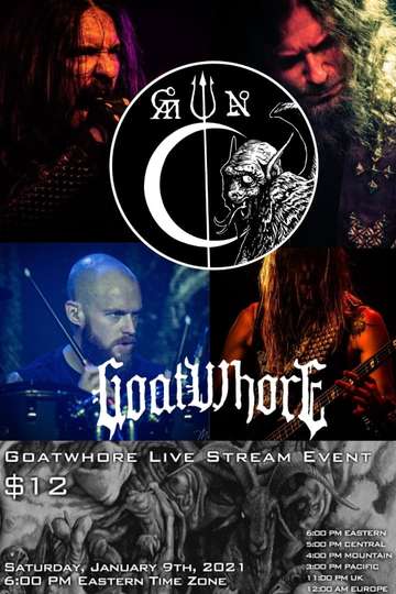 Goatwhore Live Stream Event Poster