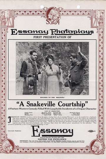 A Snakeville Courtship Poster