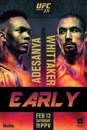 UFC 271: Adesanya vs. Whittaker 2 - Early Prelims Poster