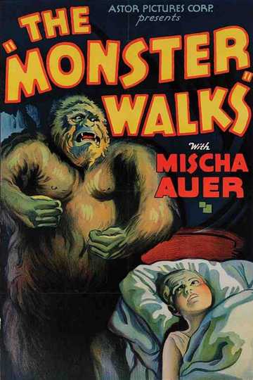 The Monster Walks Poster