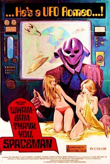 Wam Bam Thank You Spaceman Poster