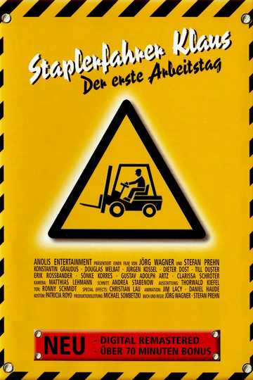 Forklift Driver Klaus: The First Day on the Job Poster