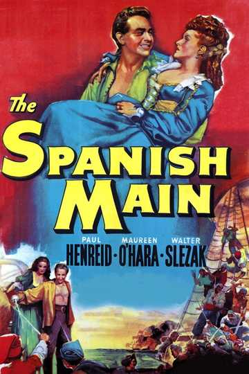 The Spanish Main Poster