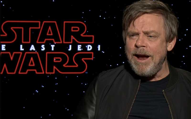 Mark Hamill from Star Wars: The Last Jedi