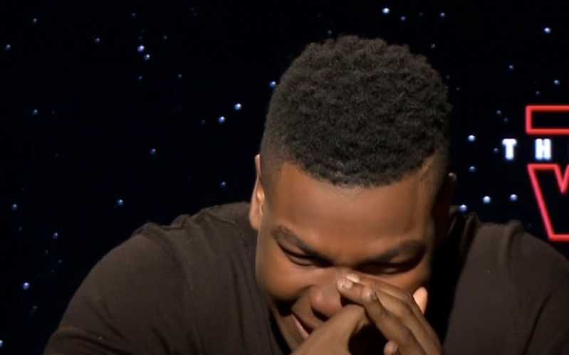 John Boyega from Star Wars: The Last Jedi