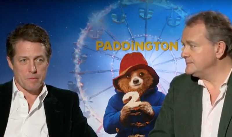 Hugh Grant and Hugh Bonneville from Paddington 2