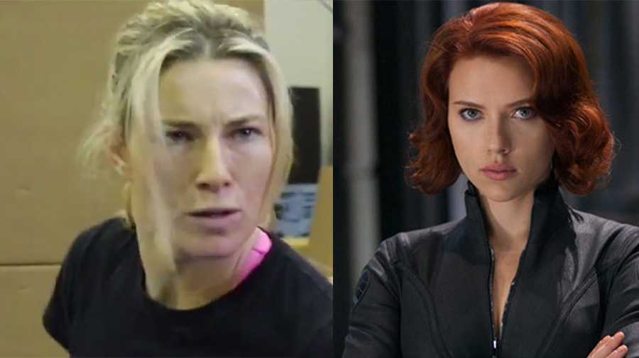 Heidi Moneymaker: Scarlett Johansson's Black Widow Stunt Double | Moviefone