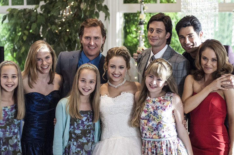 Cast from Lifetime's "The Unauthorized Full House Story"