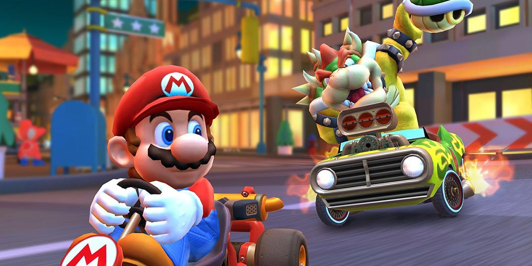 Mario lives his life 16 bits at a time.