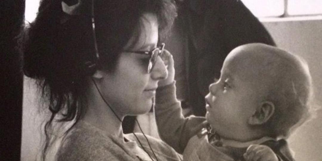 Director Amy Heckerling on the set of 'Look Who's Talking'