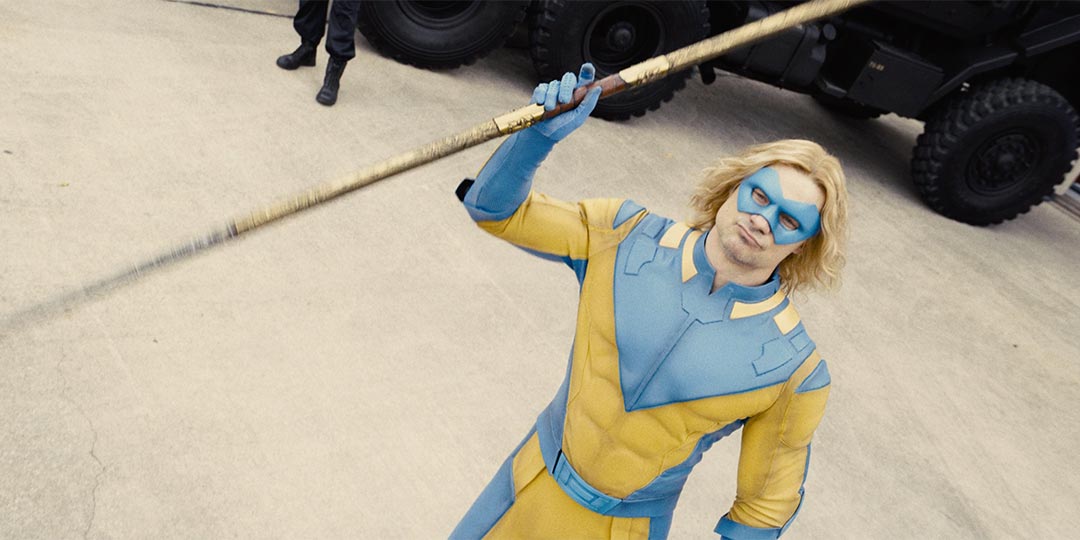 Flula Borg as Javelin in 'The Suicide Squad'