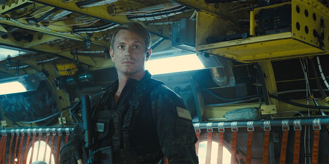 Joel Kinnaman as Rick Flag in 'The Suicide Squad'