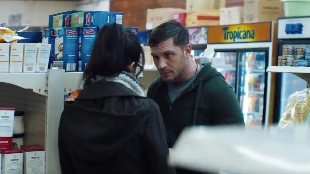 Tom Hardy in Venom movie
