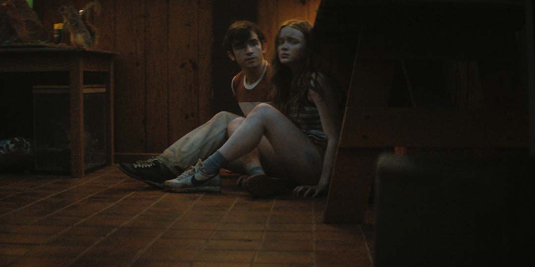 Ted Sutherland and Sadie Sink in ‘Fear Street’