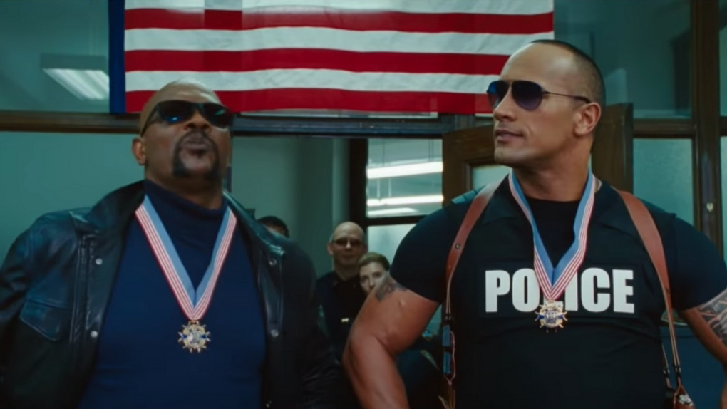 Dwayne Johnson in The Other Guys movie