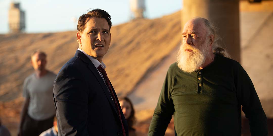 Peter Facinelli and Doug Van Liew in '13 Minutes'