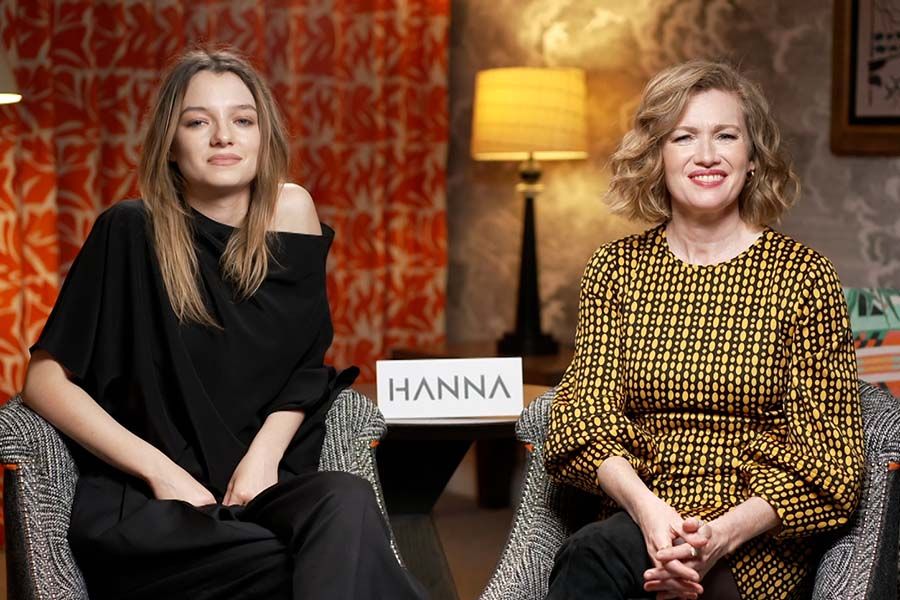 'Hanna' stars Esmé Creed-Miles and Mireille Enos