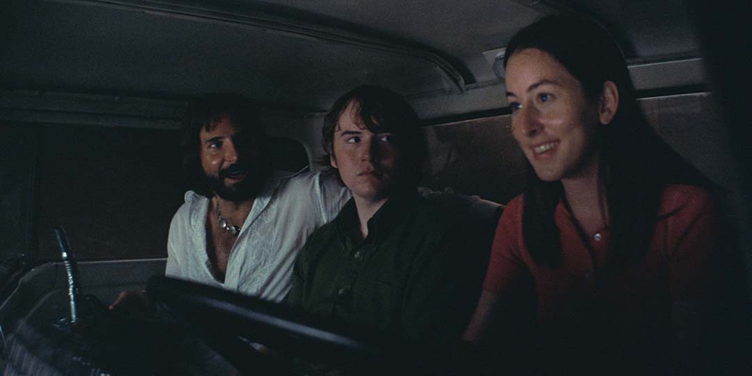 (L to R) Bradley Cooper, Cooper Hoffman, and Alana Haim in 'Licorice Pizza'