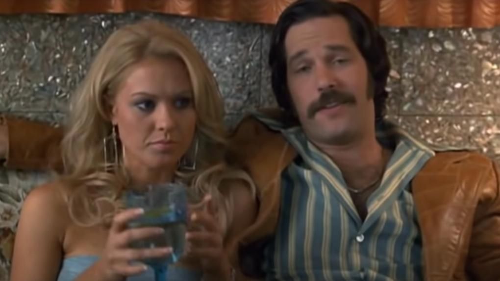 Paul Rudd in Anchorman: The Legend of Ron Burgundy