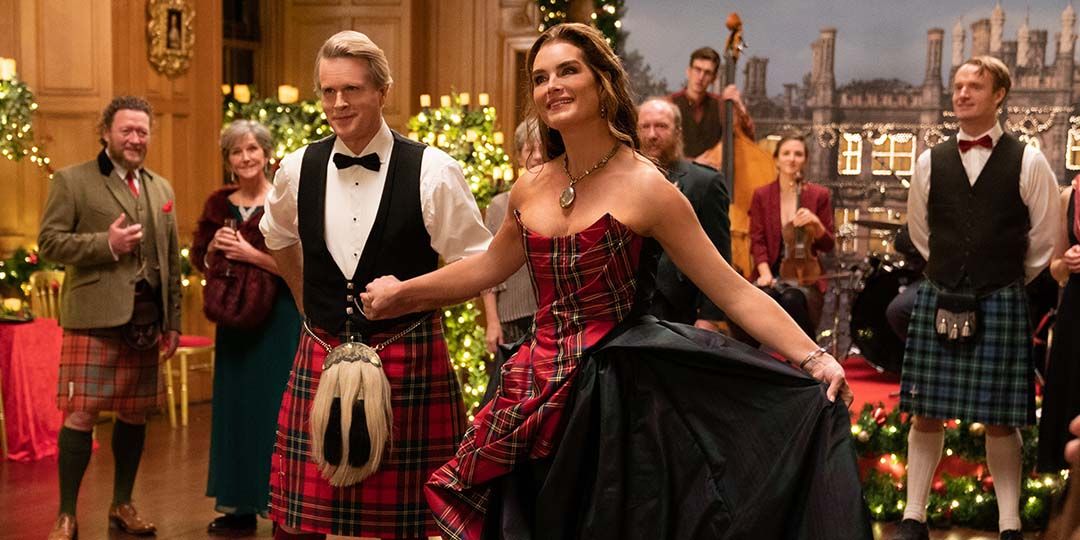 Cary Elwes and Brooke Shields in 'A Castle for Christmas' directed by Mary Lambert