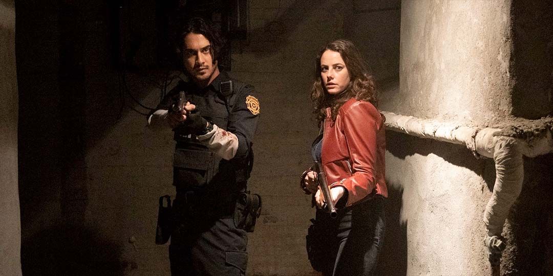 Avan Jogia and Kaya Scodelario in 'Resident Evil: Welcome to Raccoon City'