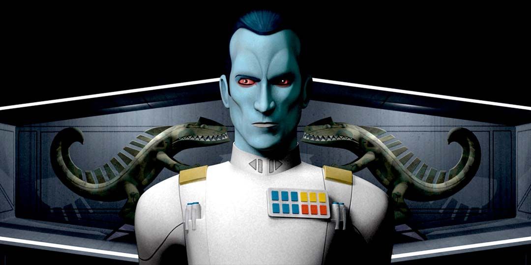 Grand Admiral Thrawn, as seen in 'Star Wars: Rebels'