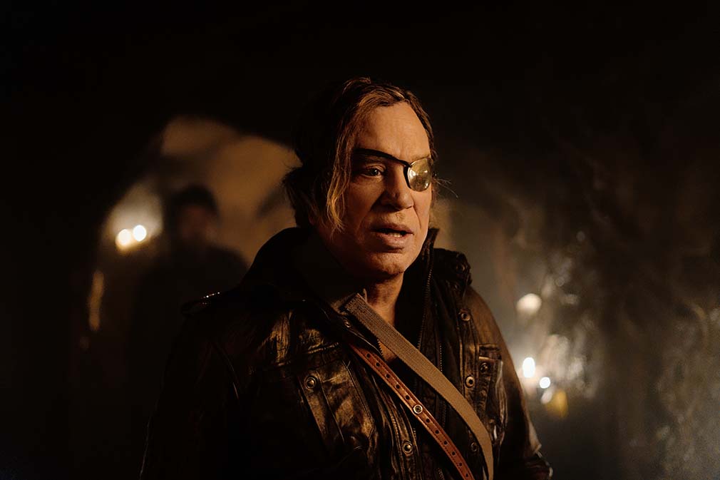 Mickey Rourke as Major Johnson in the horror/supernatural thriller, WARHUNT, a Saban Films release. Photo courtesy of Saban Films.