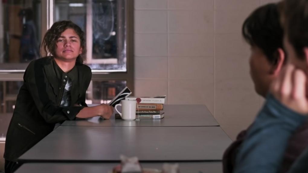 Zendaya in Spider-Man: Homecoming movie