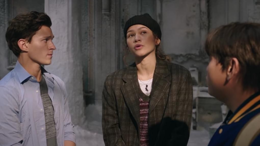 Zendaya in Spider-Man: No Way Home movie
