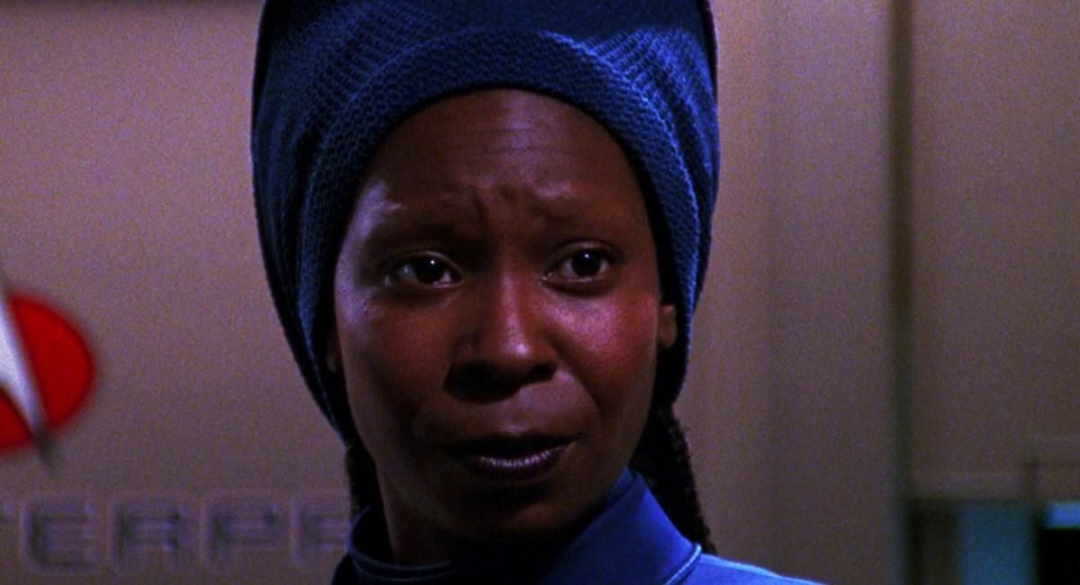 Whoopi Goldberg as Guinan on 'Star Trek: The Next Generation'