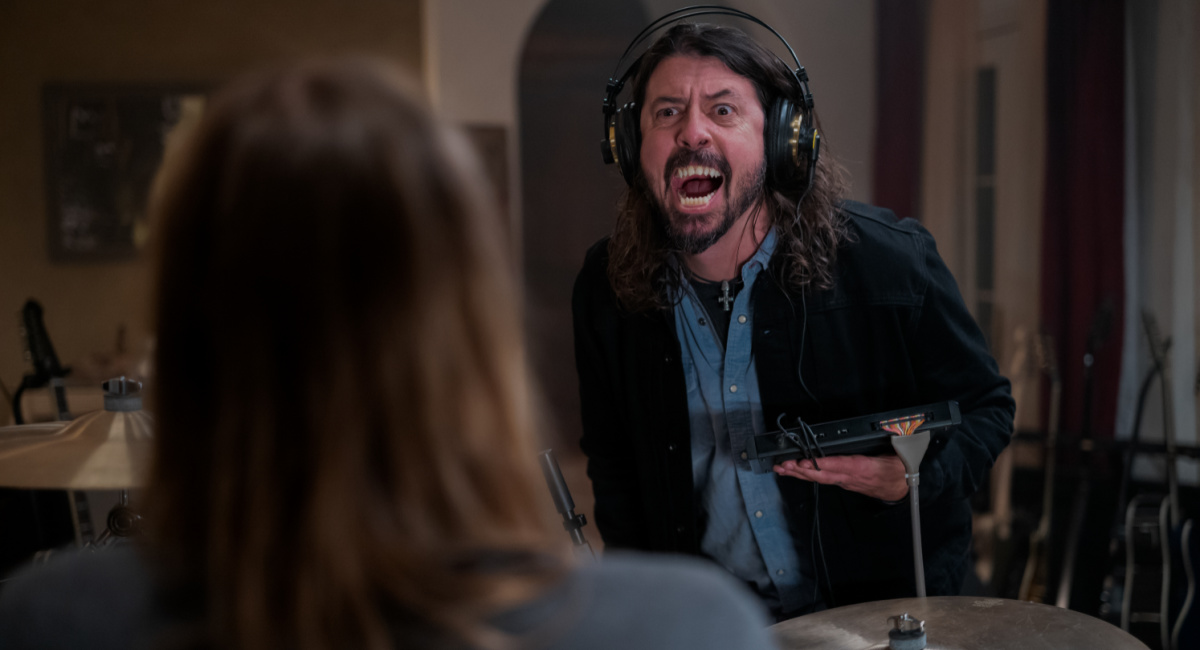 Dave Grohl in 'Studio 666,' an Open Road Films release. Photo Credit: Courtesy of Andrew Stuart/Open Road Films.