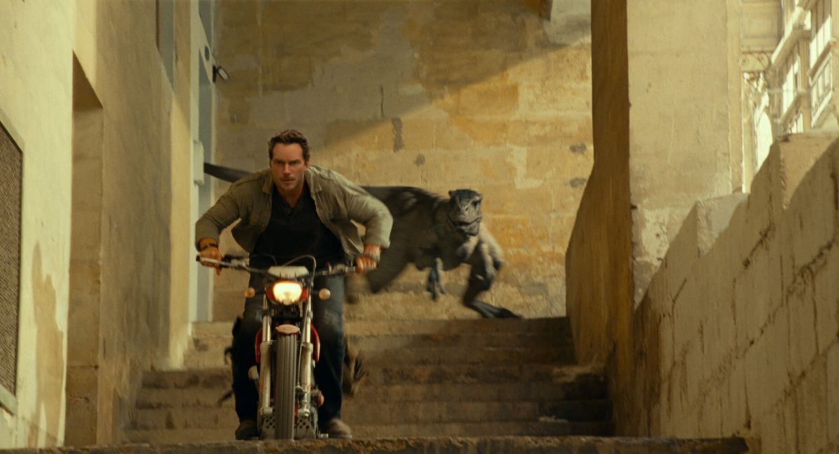 Chris Pratt in Universal Pictures' ‘Jurassic World: Dominion’