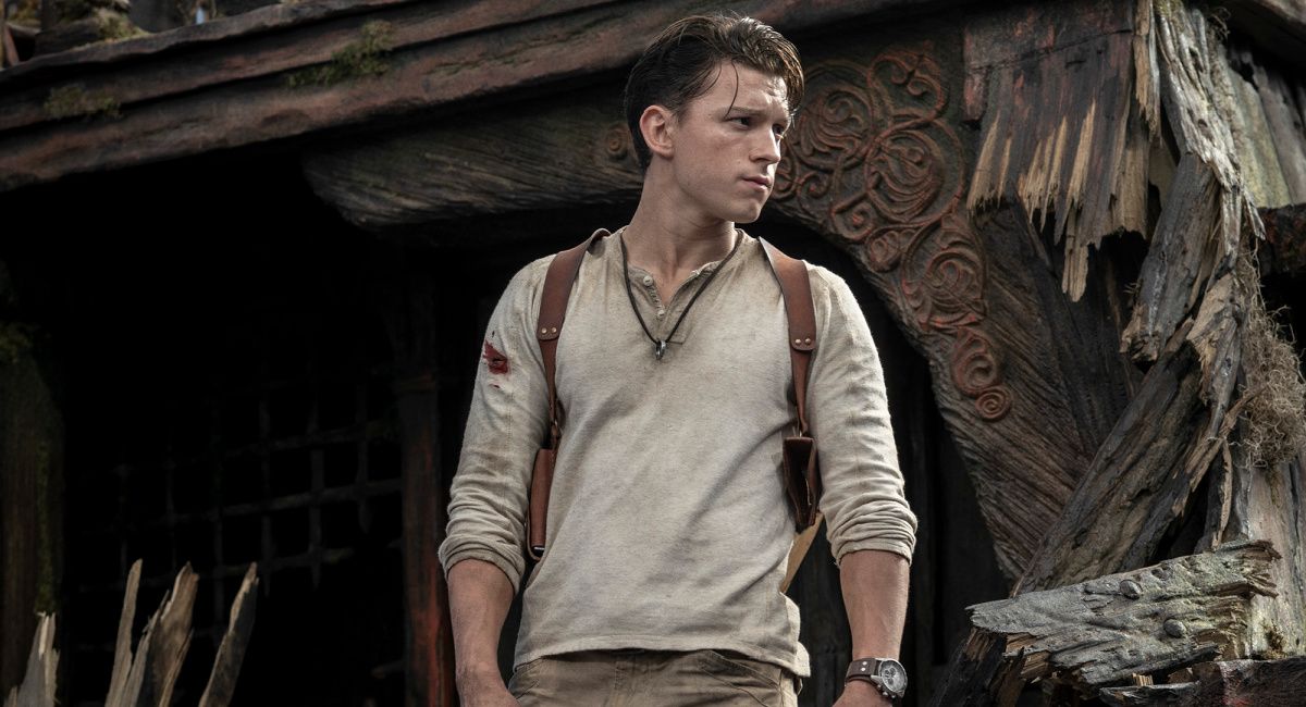 Tom Holland in Columbia Pictures' 'Uncharted.' Photo by: Clay Enos. 