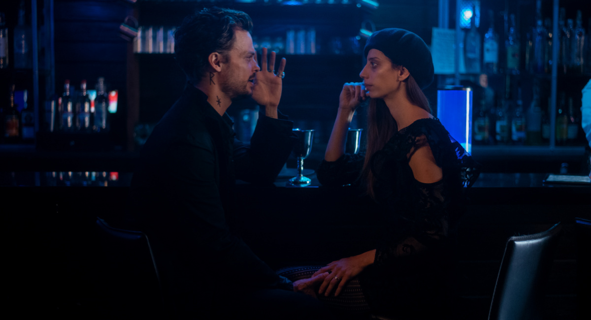 (L to R) Matthew Gray Gubler and Angela Sarafyan in 'King Knight'