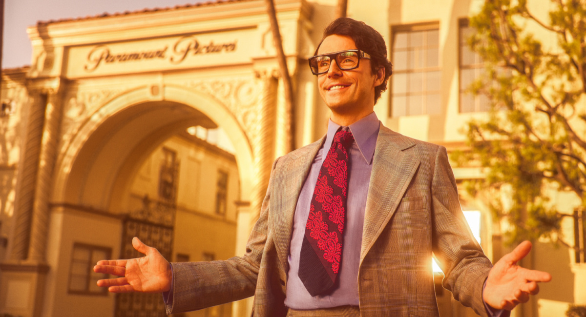 Matthew Goode as Robert Evans in 'The Offer,' streaming on Paramount+, 2022. Photo: Miller Mobley/Paramount+
