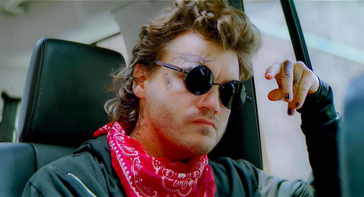 Emile Hirsch with Face Tattoos
