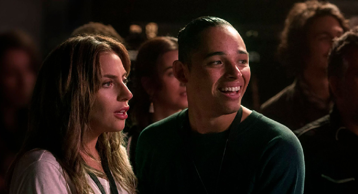 (L to R) Lady Gaga and Anthony Ramos in 'A Star is Born'