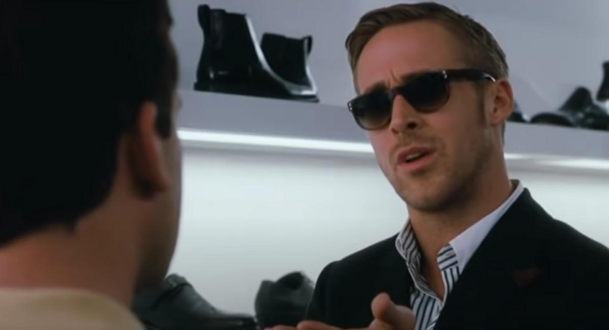 Ryan Gosling en Loco y estúpido amor.