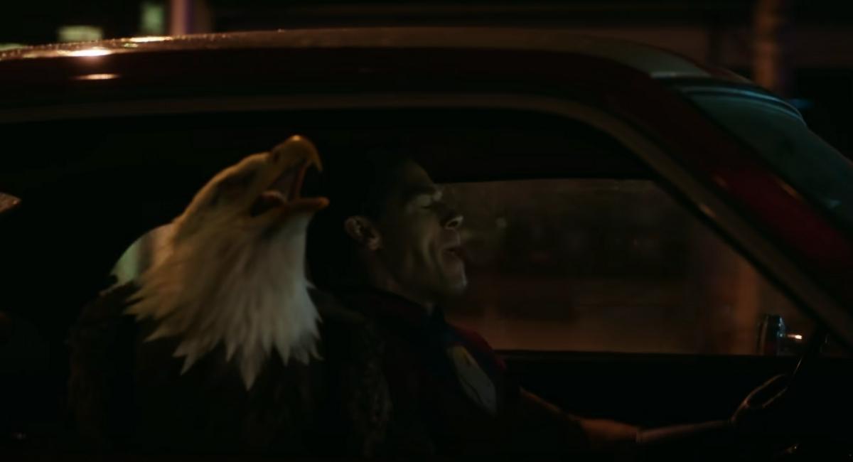 Eagly the Eagle in HBO Max's 'Peacemaker.'