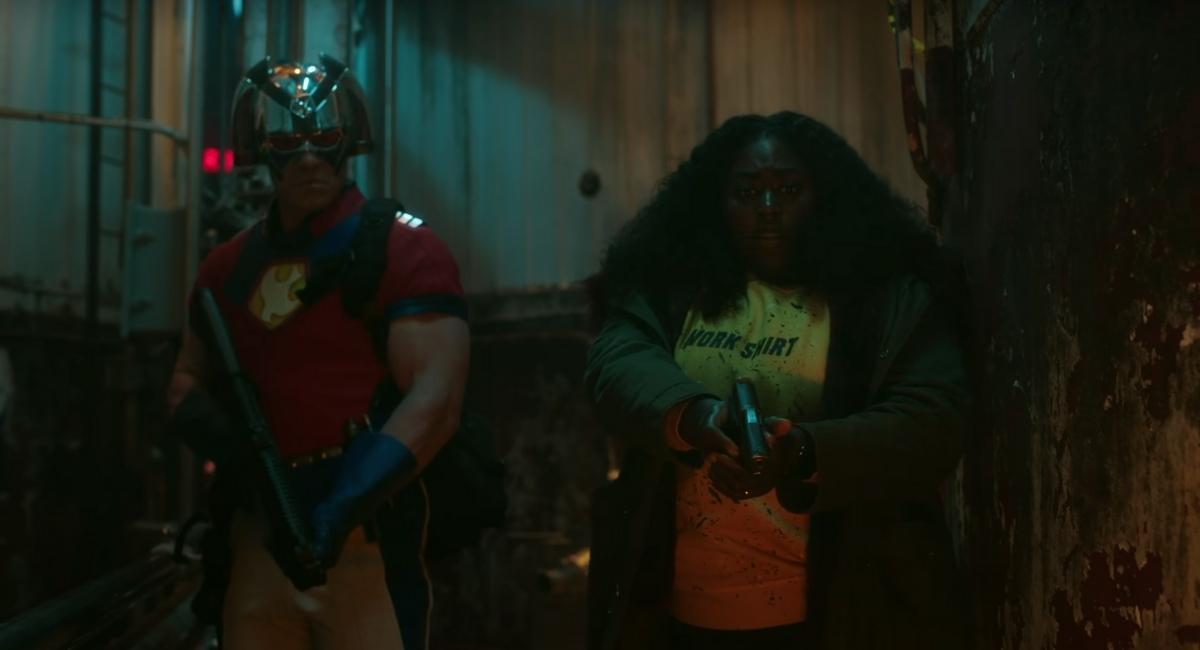 (L to R) John Cena and Danielle Brooks in HBO Max's 'Peacemaker.'