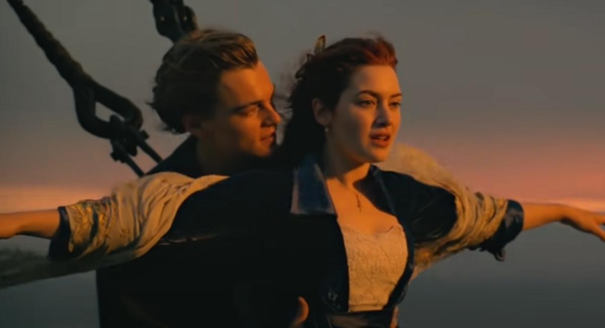 Leonardo DiCaprio and Kate Winslet in 'Titanic.' 