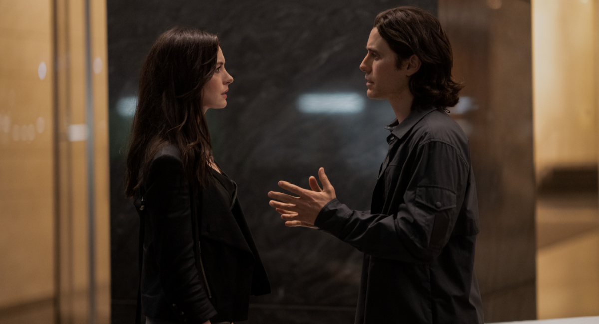 Anne Hathaway and Jared Leto in 'WeCrashed'